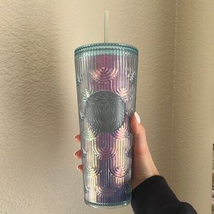 Starbucks 2022 Iridescent Mermaid Scales Tumbler